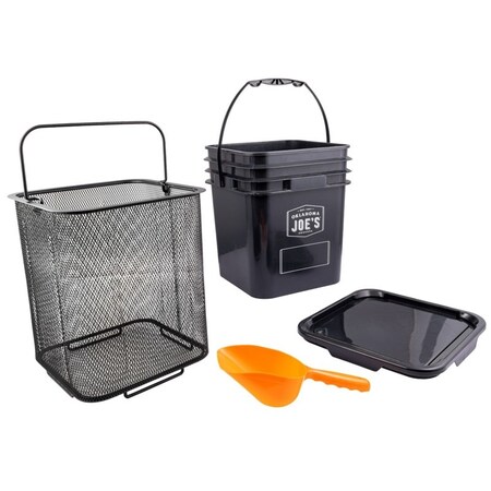 Oklahoma Joes Plastic Pellet Bucket Kit 10.8 in. L X 10.8 in. W 5159038R04